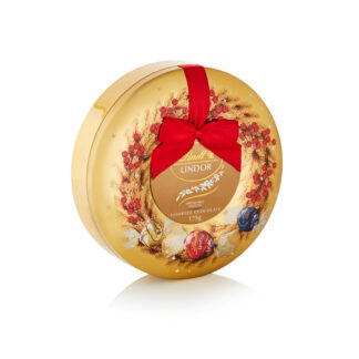 LINDOR Assorted Wreath Tin 175g