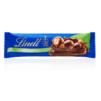 LINDT Milk Hazelnut Bar 35g