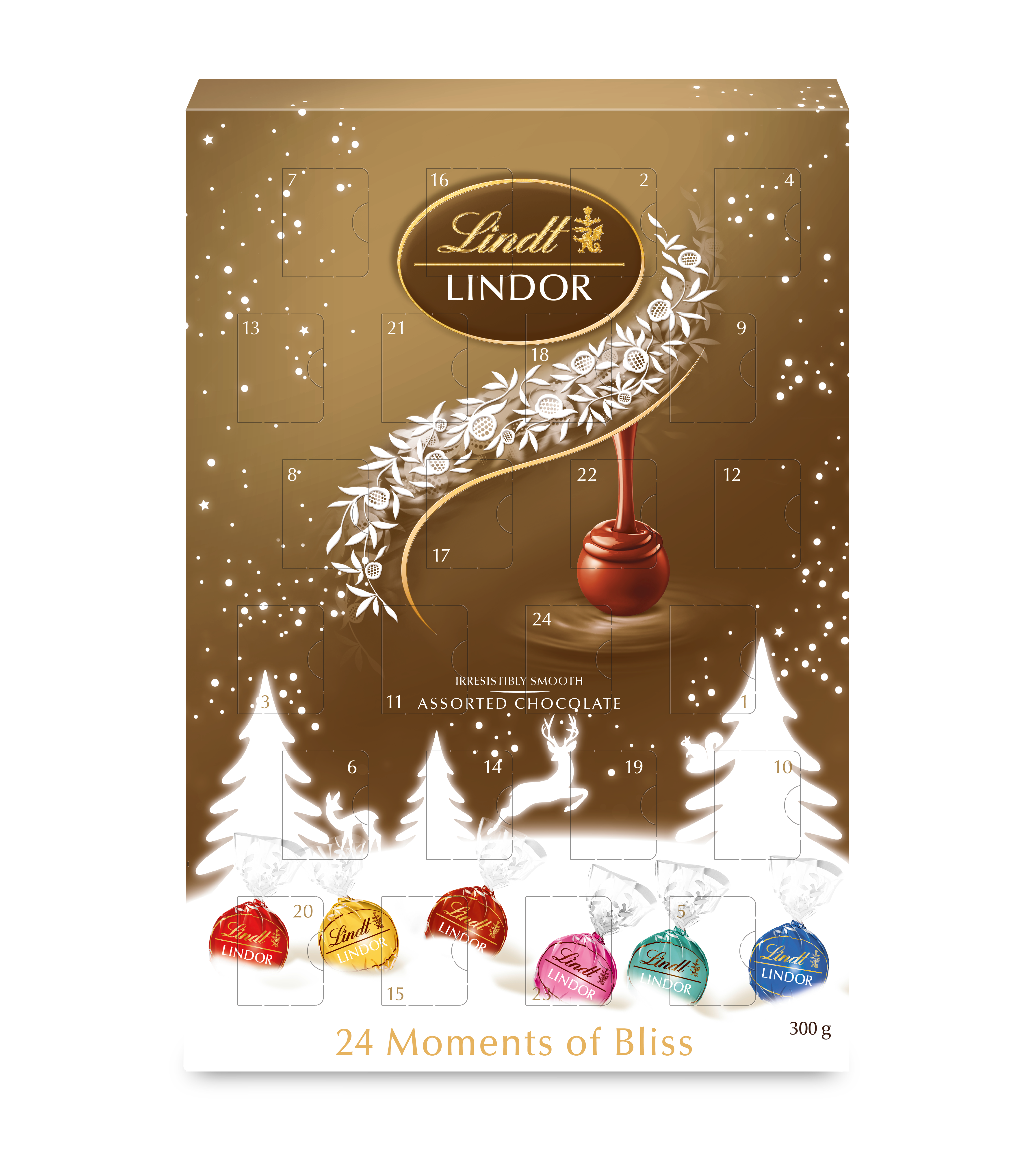 LINDOR Advent Calendar 300g - Lindt Online Shop