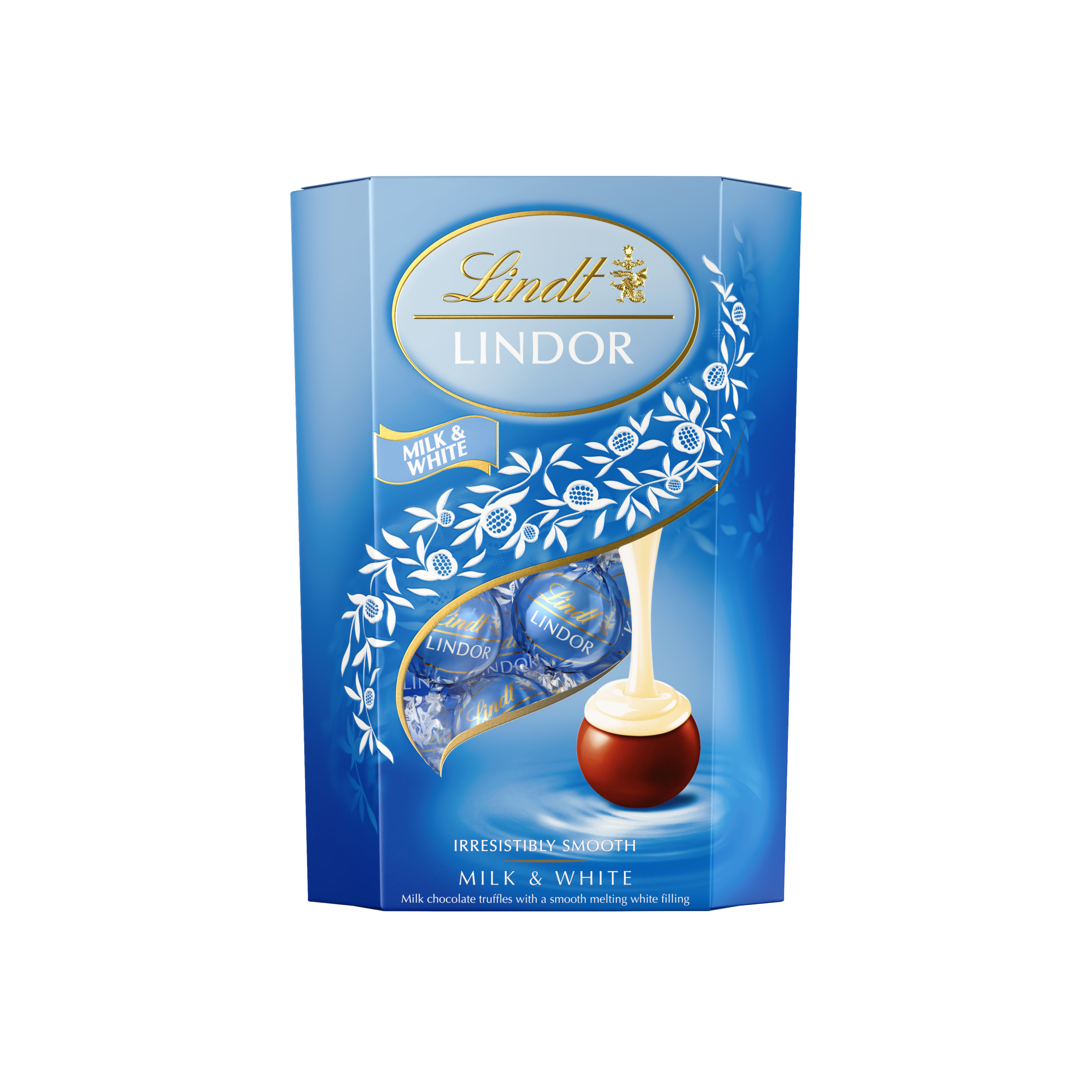 LINDOR Milk & White Cornet 200g
