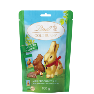 Gold Bunny Hazelnut Flatback 100g