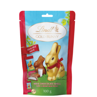 Gold Bunny Double Milk Flatback 100g