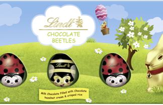 Lindt Bugs & Bees 100g
